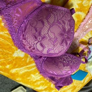BNWT Purple Lace Bra